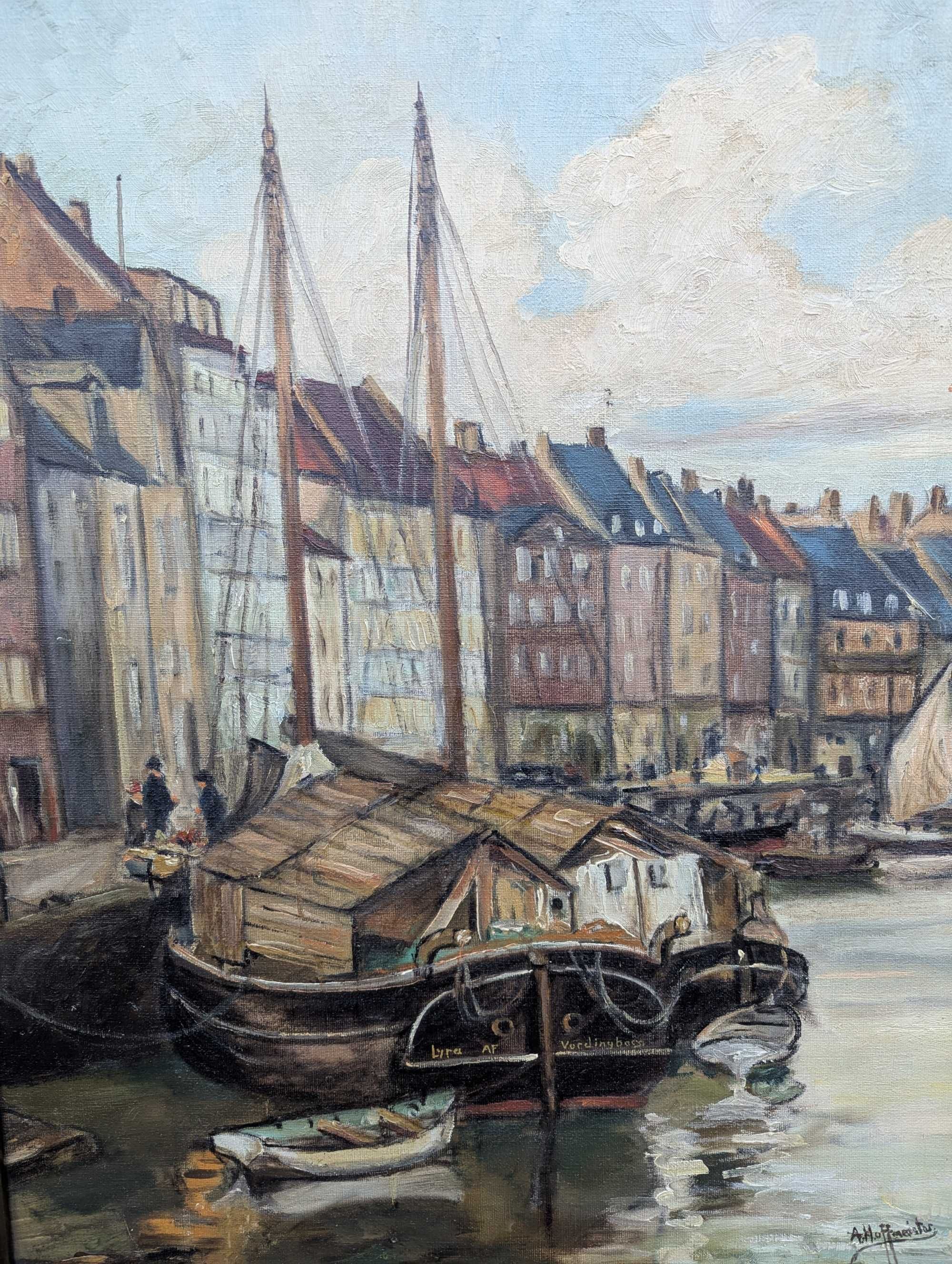 A.Hoffmeister "Vordingborg" Obraz Olejny