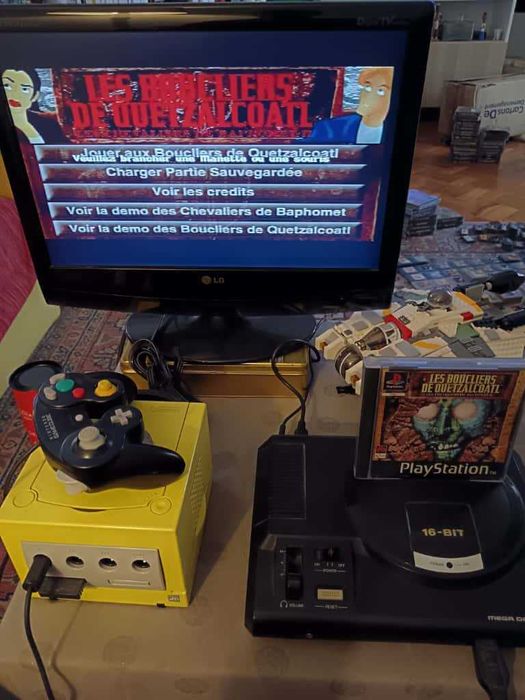 Les Chevaliers de Baphomet 2: Les Boucliers de Quetzalcoatl [Sony PS1]