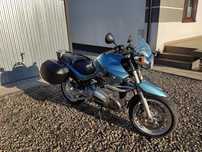 BMW R1150R, naked, roadster, kufry