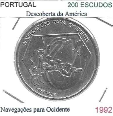 Navegações para Ocidente - - - 200$00 - 1991 - - - - - Moeda