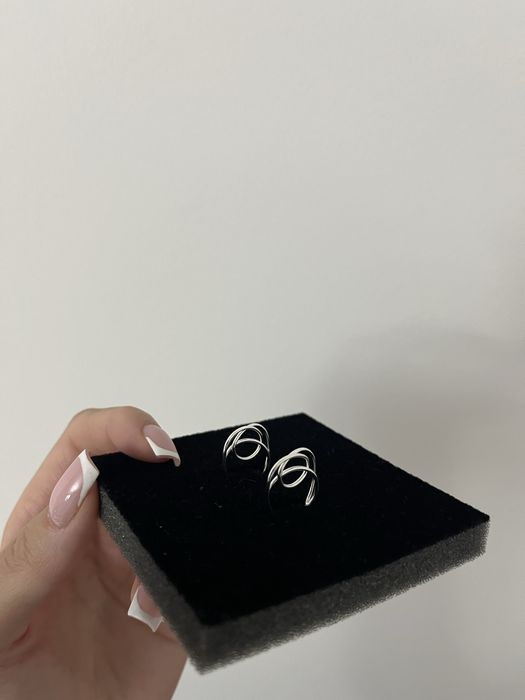 Kolczyki srebrne 925