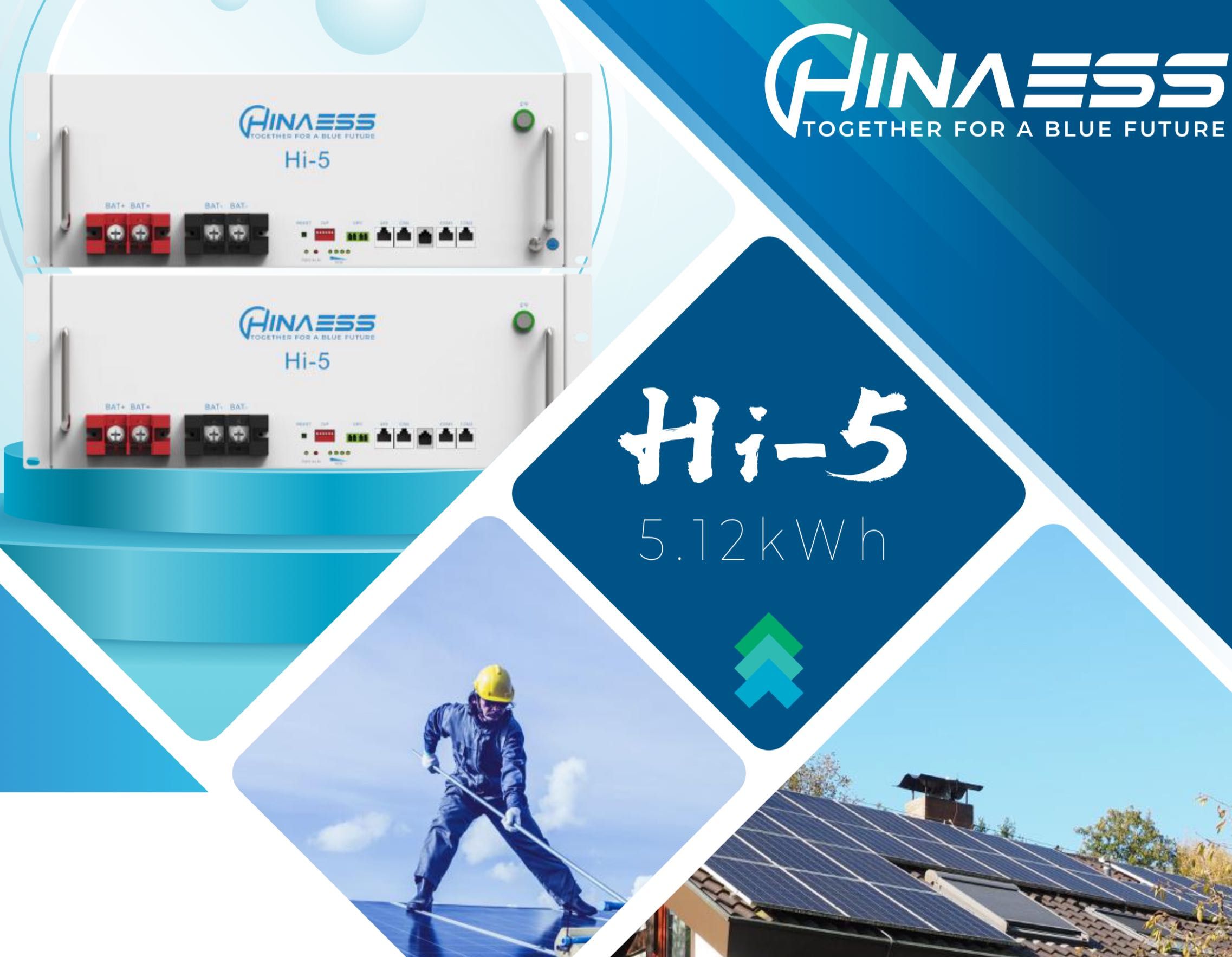 HIT! HinaESS Powergem Hi5 Magazyn energii 5.12kWh z BMS 2999 zł z VAT