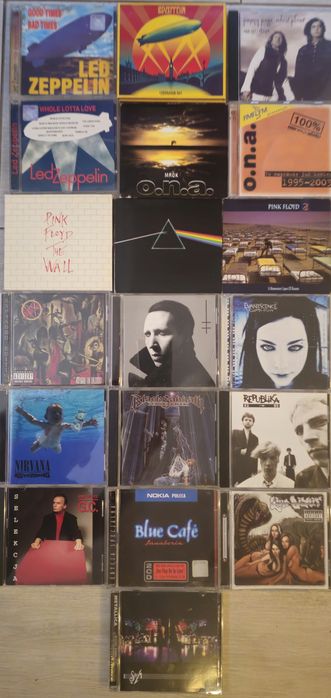 Pakiet muzyki na  płytach CD