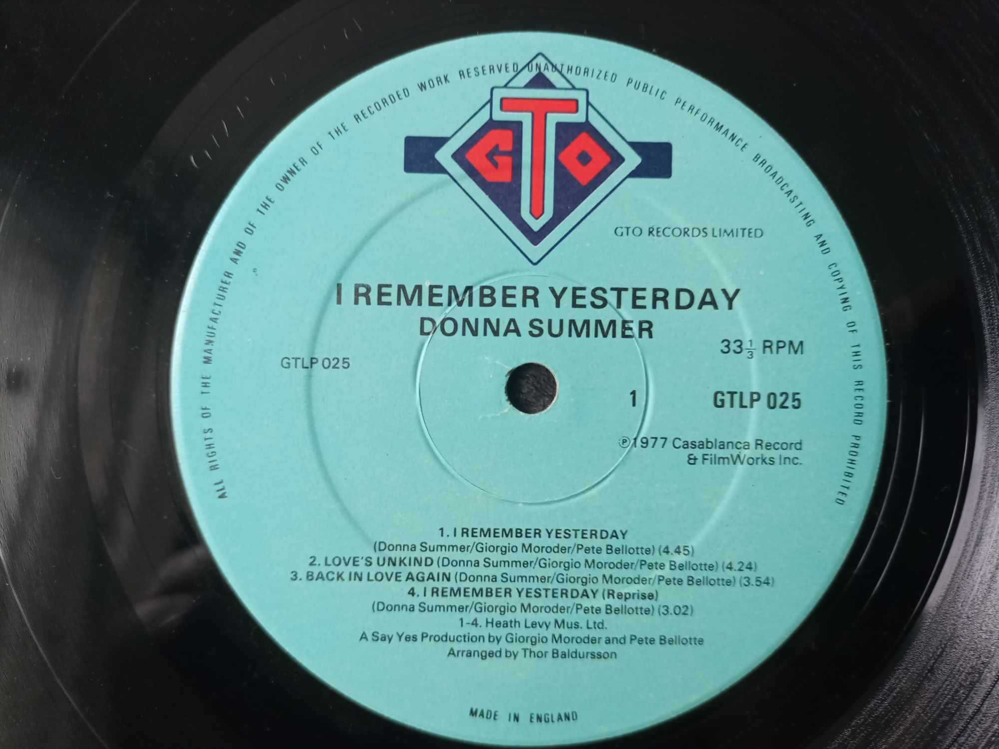 Płyta winylowa Donna Summer- J Remember Yesterday