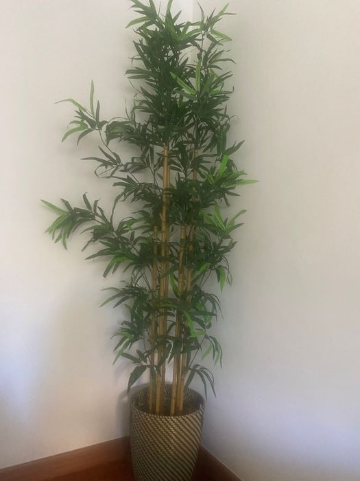 Planta artificial Ikea Fejka com cesto Ragkorn