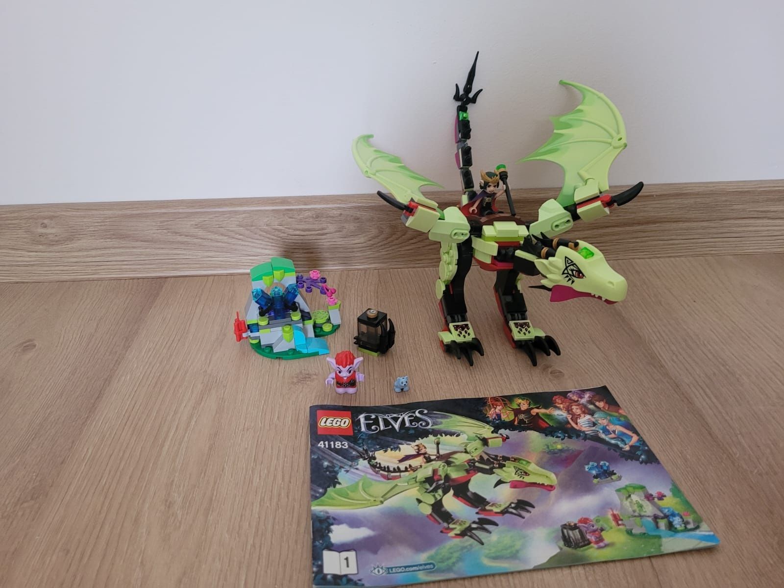 Lego elves zły smok króla goblinów 41183