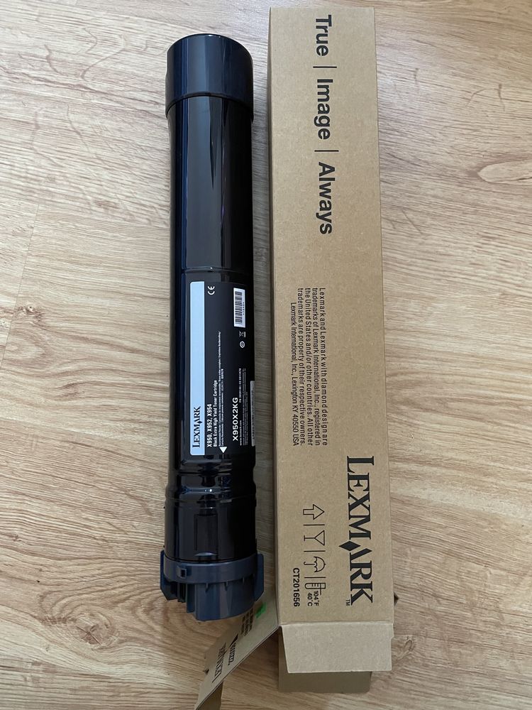 Toner do drukarki Lexmrk (zużyty)