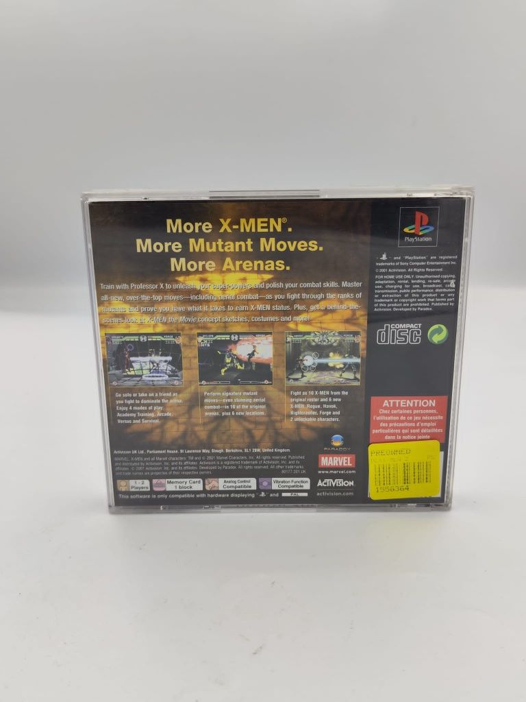 X-Men 2 Mutant Academy  3xA Ps1 nr 1483