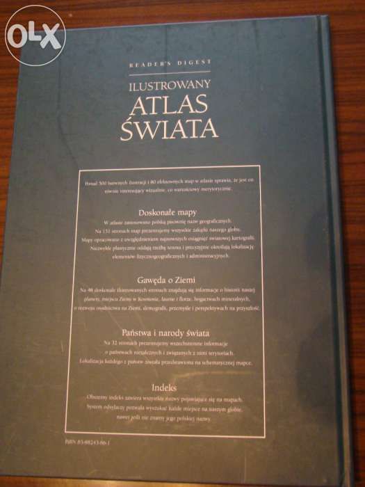 Ilustrowany atlas świata- reader's digest