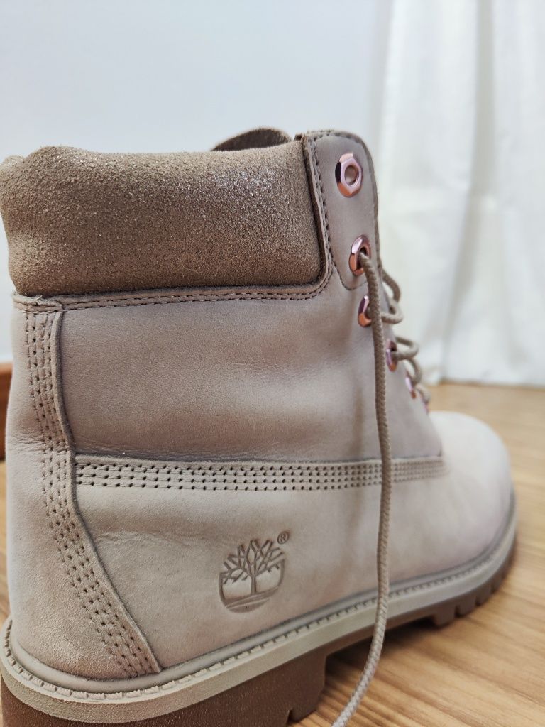 Botas Timberland rose gold