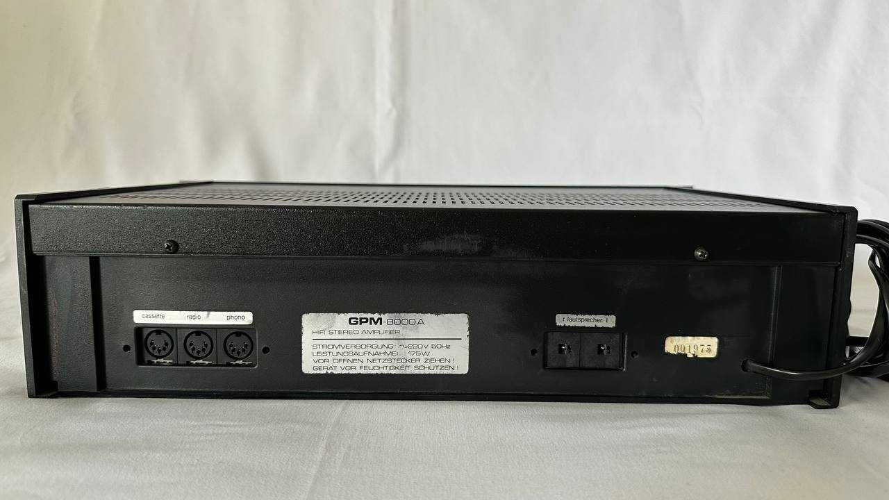 GPM-8000 A Stereo Amplifier – Klasyczny Wzmacniacz Hi-Fi 2x35W