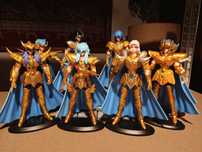 Figuras e estatuetas Saint Seiya em PVC (Cavaleiros de Ouro)