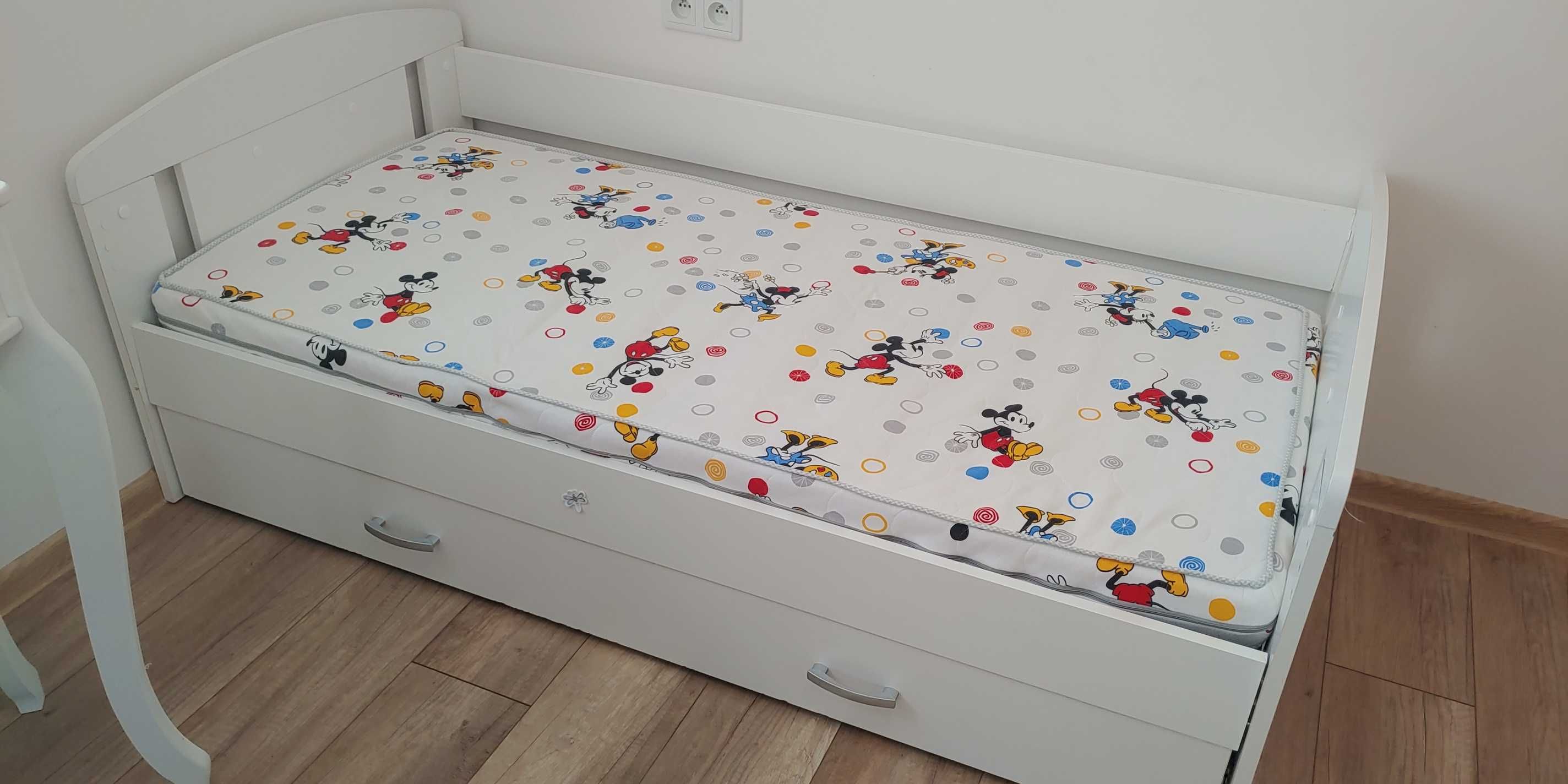Łóżko dla dzieci z materacem Hevea 160x80