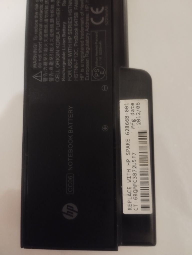 Notebook battery cc06