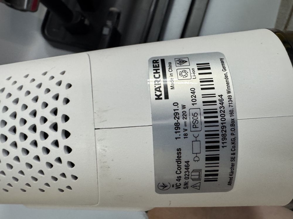 Акумуляторний пилосос Karcher VC 4s cordless