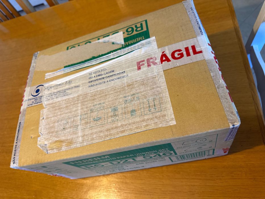 1 caixa de Papel térmico para impressão de fotografias