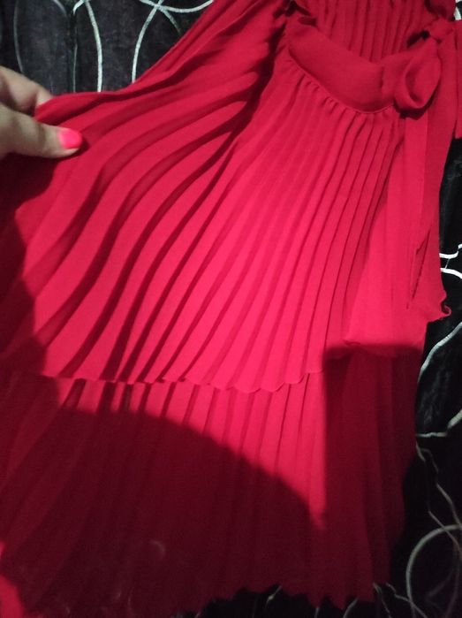 Blusa vermelha e Túnicas