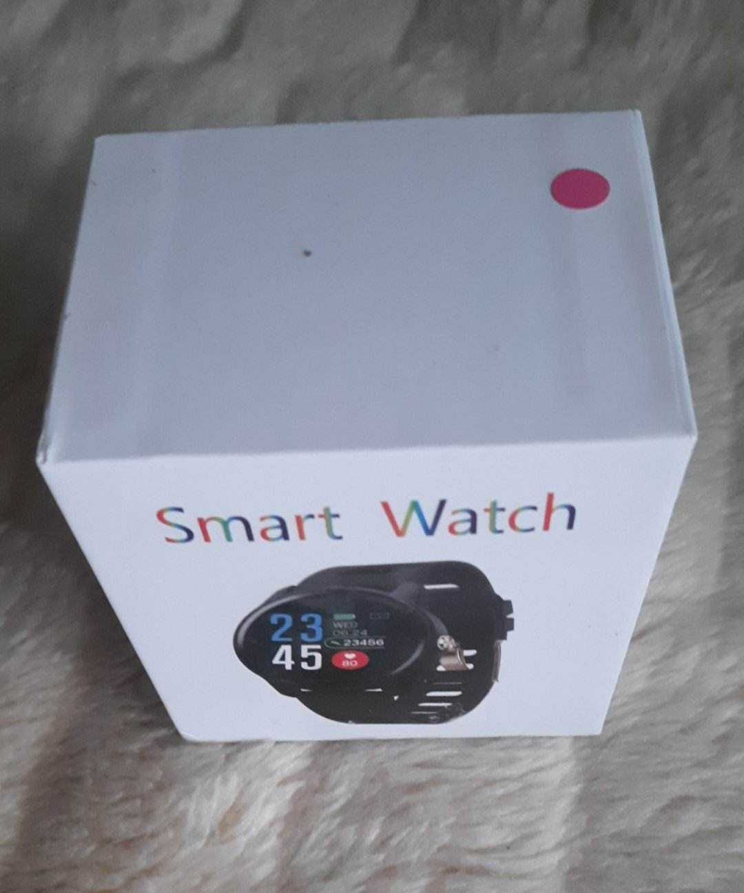 Zegarek sportowy, smartwatch Senbono IP68 Smart pink różowy