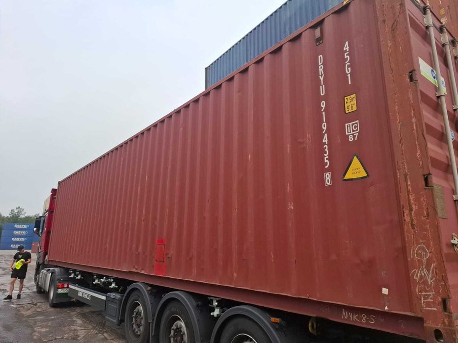 kontener morski 40 HC  magazyn  możliwy transport itd