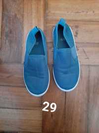 Sapata azul clara tamanho 29