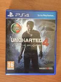 Uncharted 4 c/ selo IGAC (PS4)