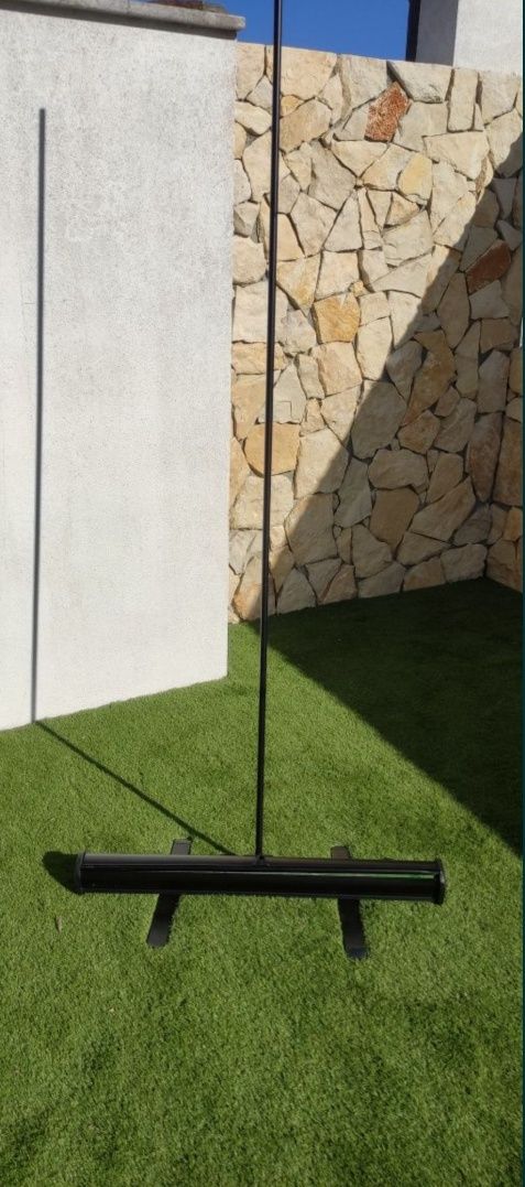 Suporte L banner 80x200 cm com saco