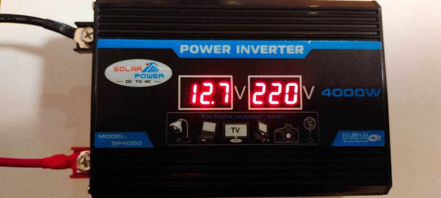 Инвертор 12 220 Інвертор 12V-220V 4000W Перетворювач напруги 12В 220В
