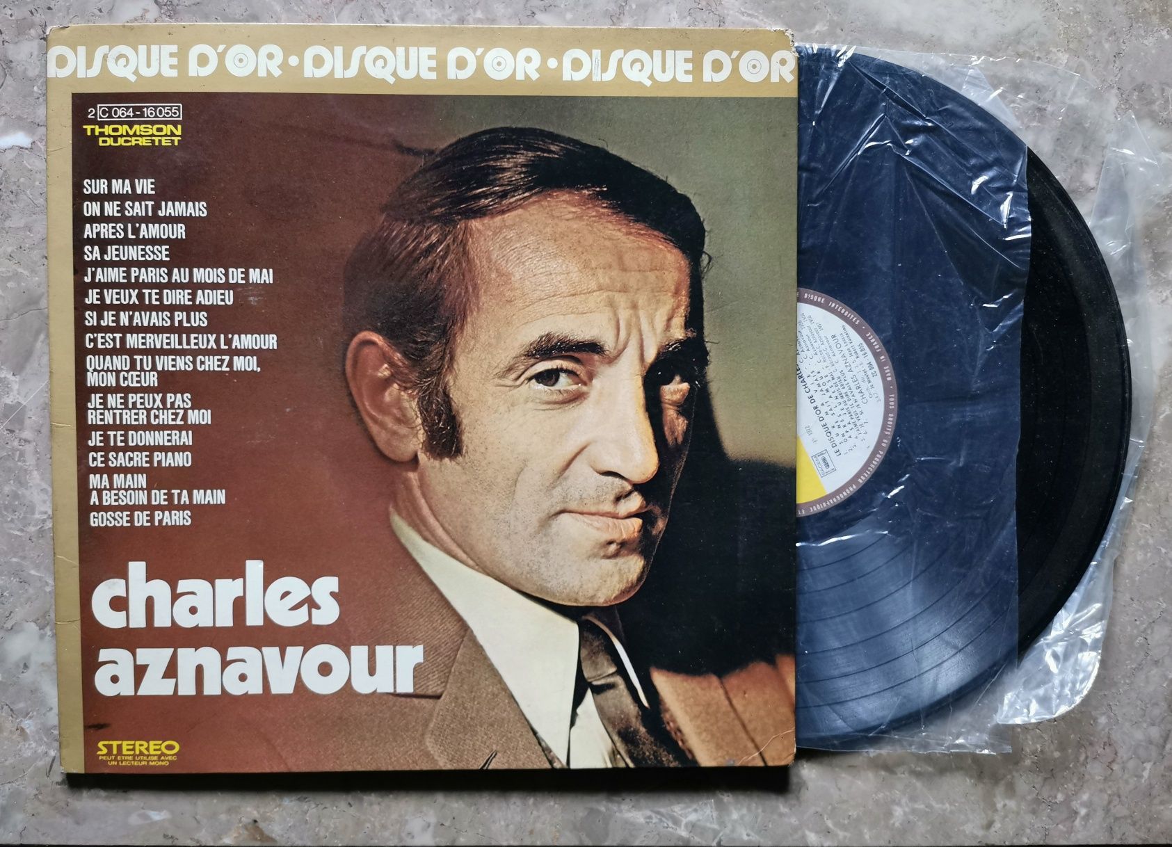 Vinil Charles Aznavour - Disque D'or