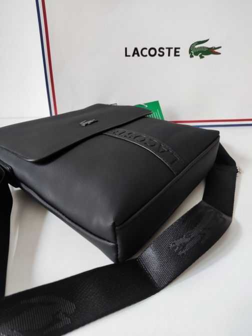 Lacoste męska torebka Listonoszka, skóra, Francja 713
