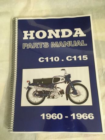 Honda C110 - C115 Parts List