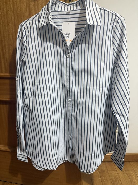 Camisa de riscas