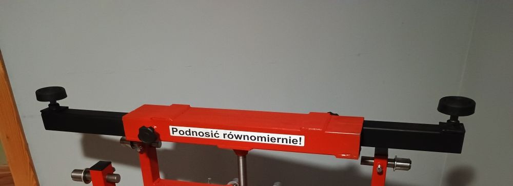 Trawers podnośnika kanałowego podwójny, szeroki solidny ciężki