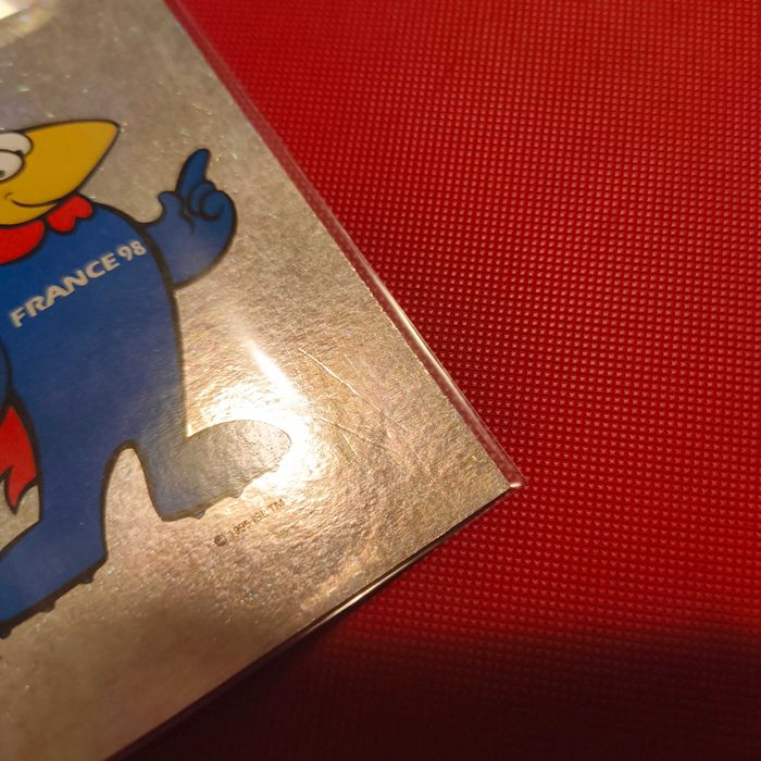 Carta Mascote Mundial França 98 Panini