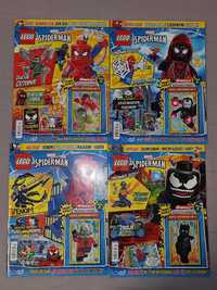 Lego gazetki czasopisma komiksy Spiderman