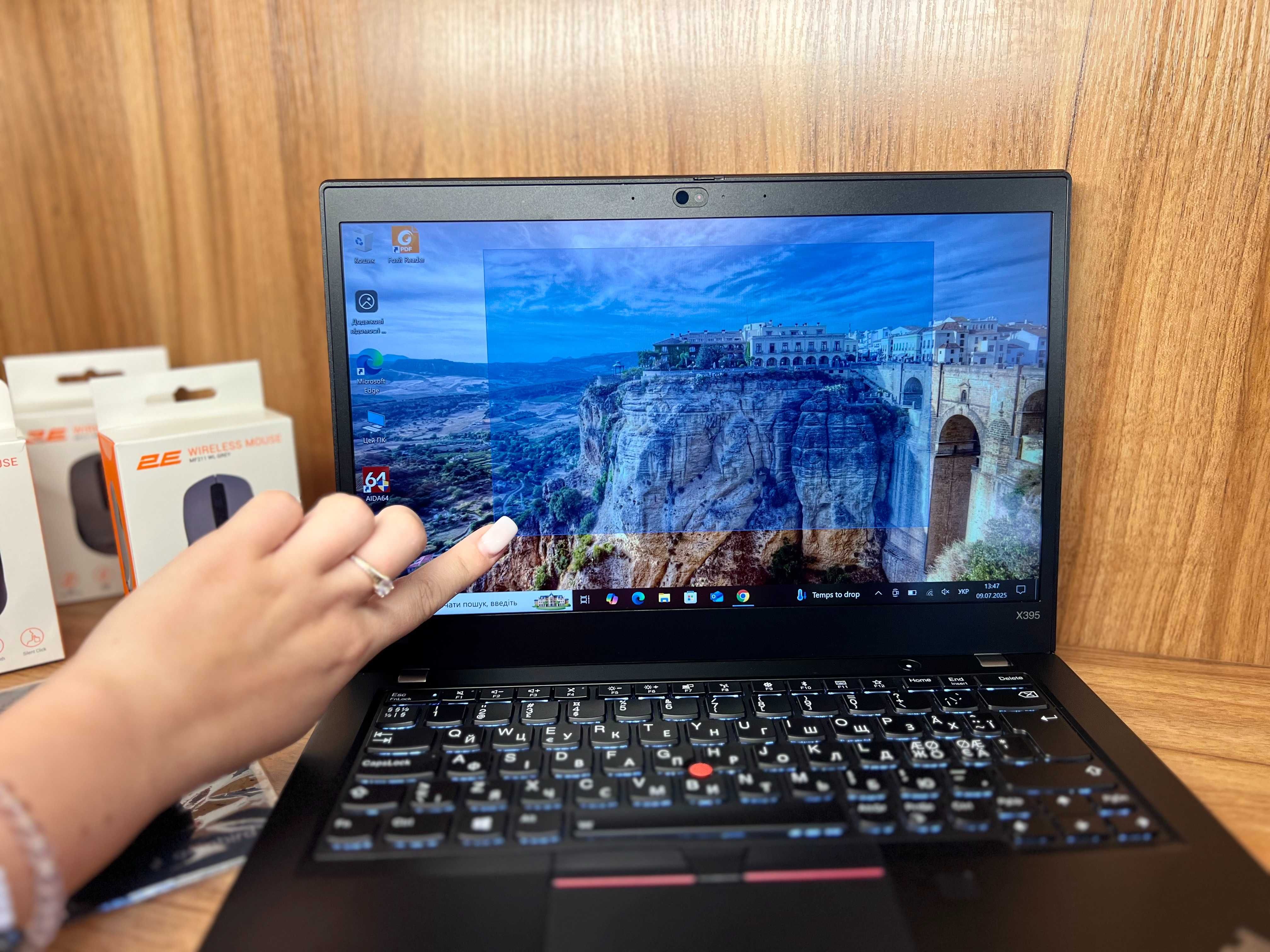 ThinkPad X395·Сенсорний·Ryzen 5·16/256·Гарантія·Опт·Роздріб·LTE·200шт