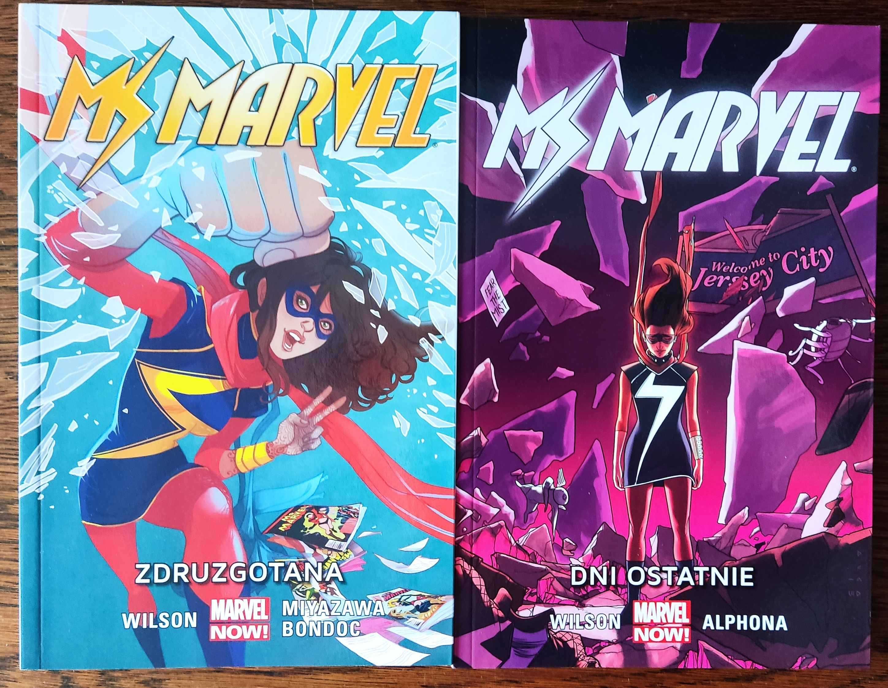 Wilson - Ms Marvel 1-4 Niezwykła jak nowe