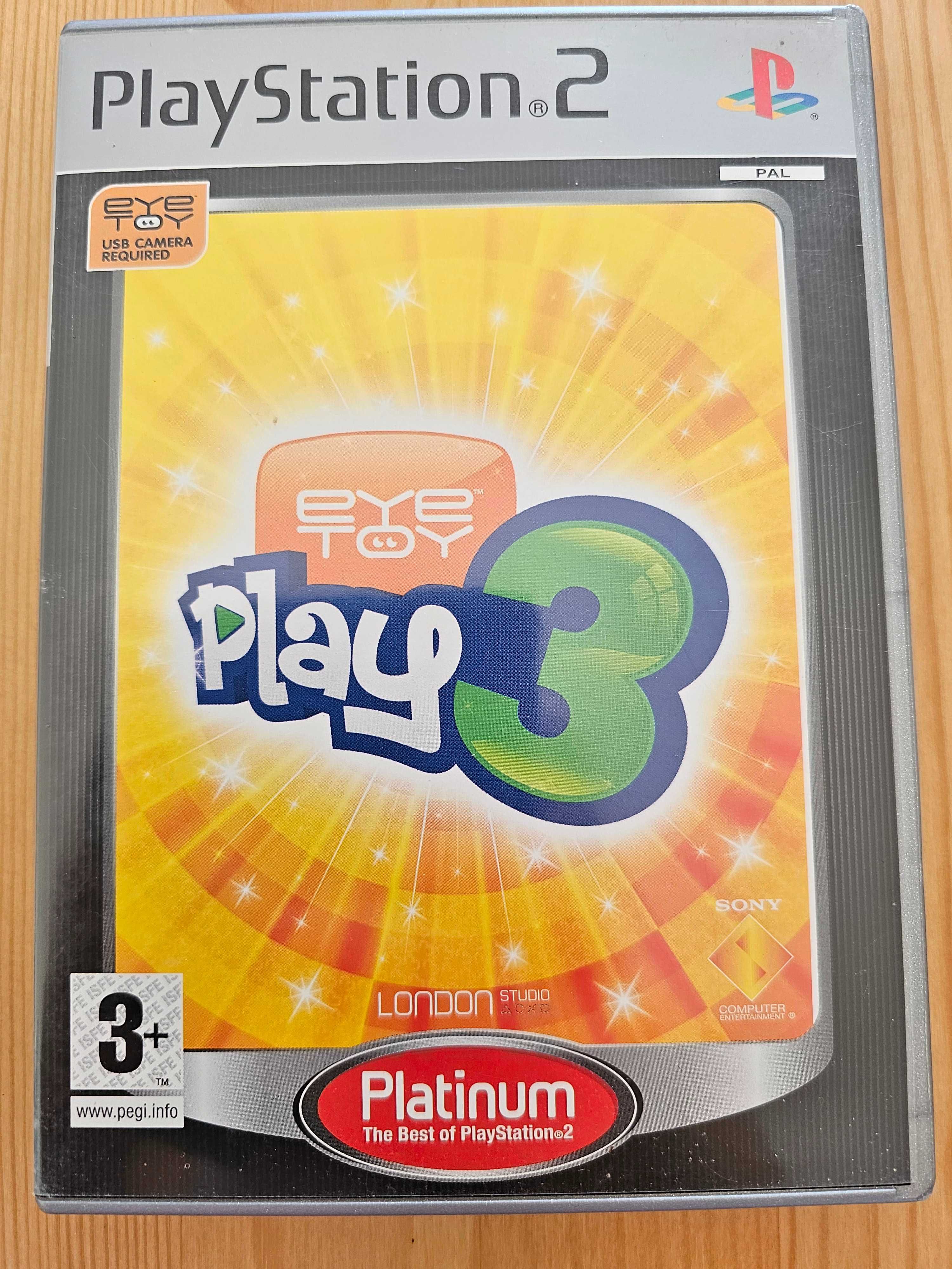 3 jogos com câmara eyetoy