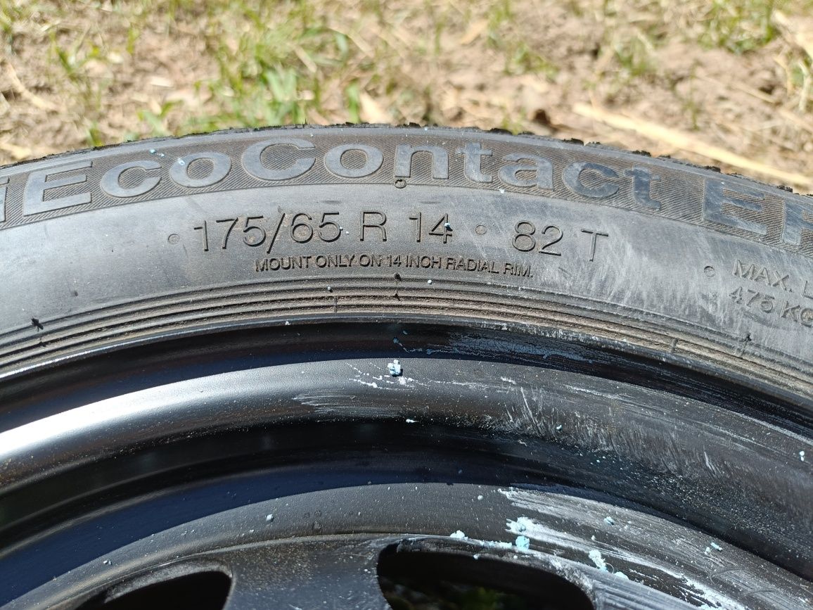 Jante com pneu 175/65 R14