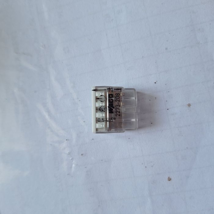 Клеми на дроти з натискними важелями