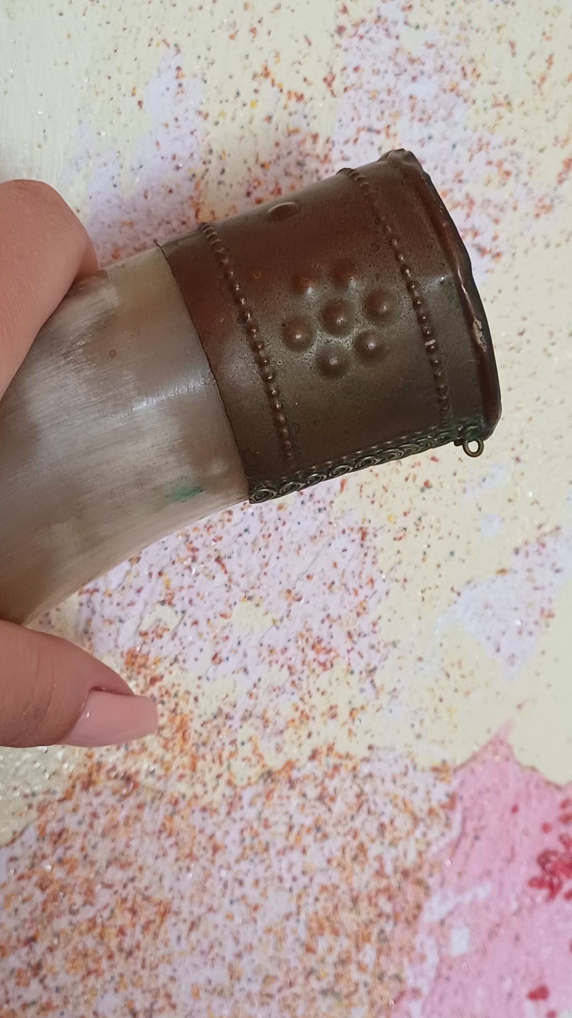 Ріг натуральний 31см довжиною
