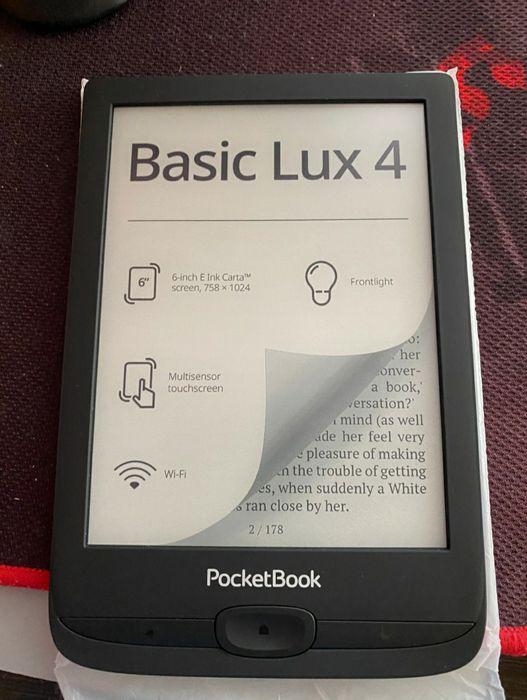 Pocketbook Basic Lux 4 czytnik książek e-book książka elektroniczna