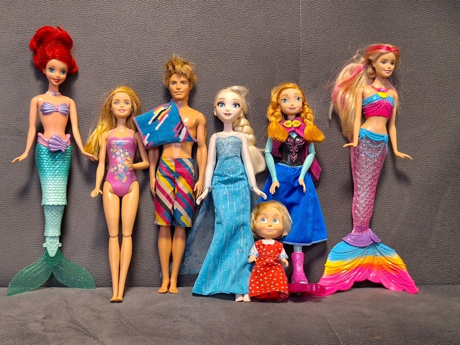 Sprzedam lalki barbie i księżniczki