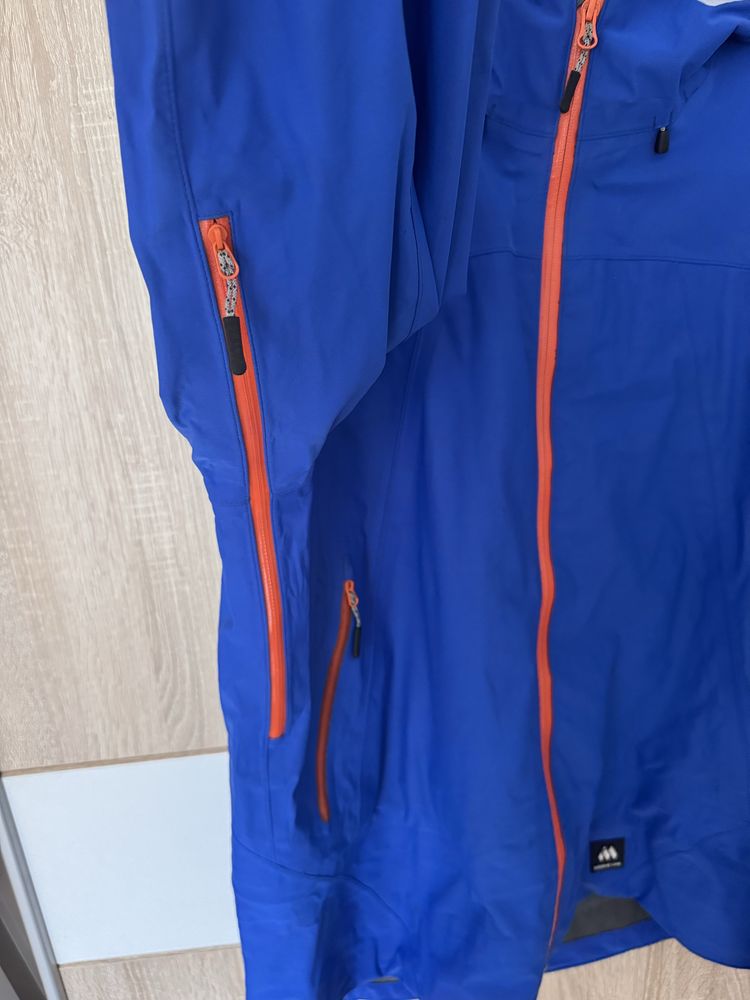Kurtka Missing Link L gore tex softshell niebieska jakke