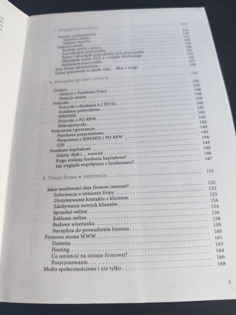 Książka jak założyć i rozwinąć własną firmę