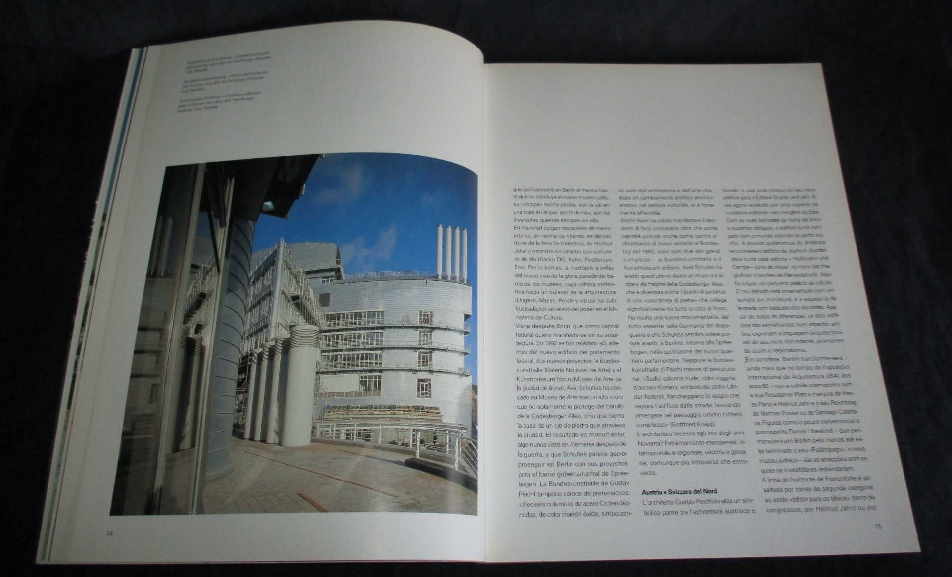 Livros Contemporary European Architects 2 volumes Taschen