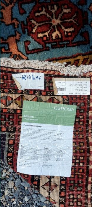 Kraina Walkerów Persja.Pięknie tkany ręczniee chodnik w stanie idealny