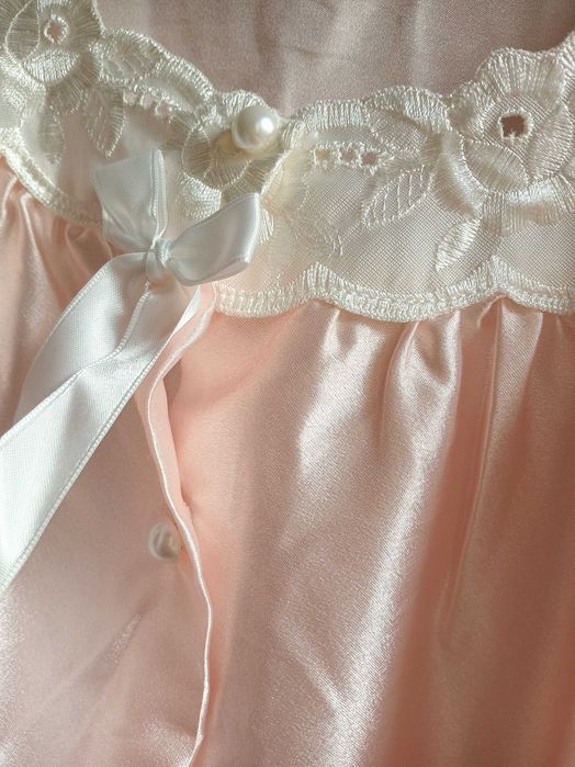 Нічна сатинова сорочка XL 54/56