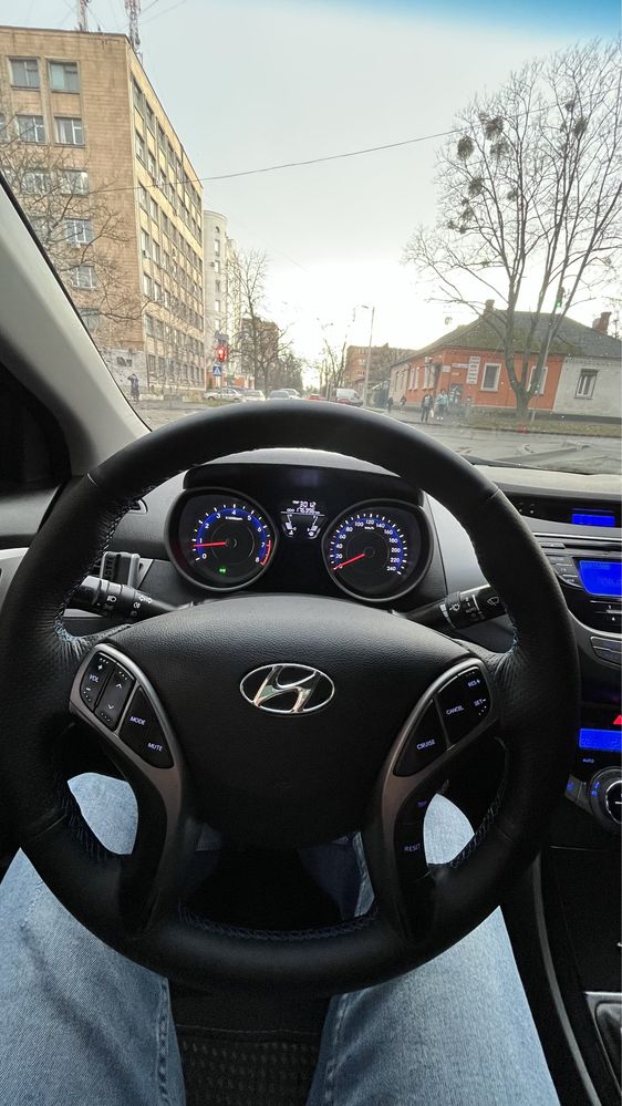 Hyundai Elantra md газ/бензин