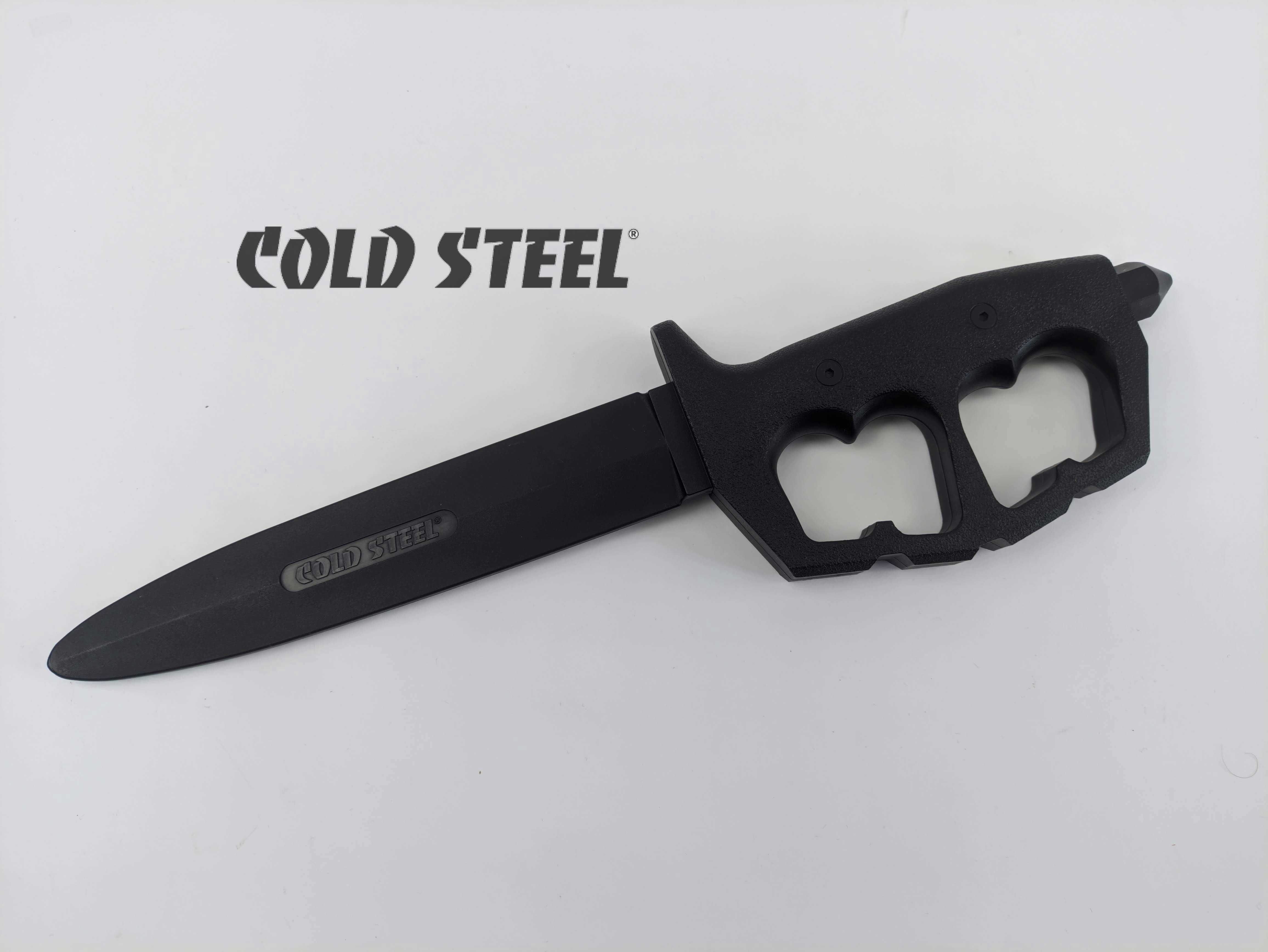 Тренировочный резиновый нож Cold Steel Double Edge [92R80NTP]