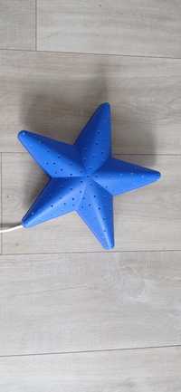 Lampa ścienna Ikea gwiazda niebieska